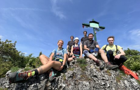 David Münch DAV Erlangen Höhenglückssteig Klettersteigkurs