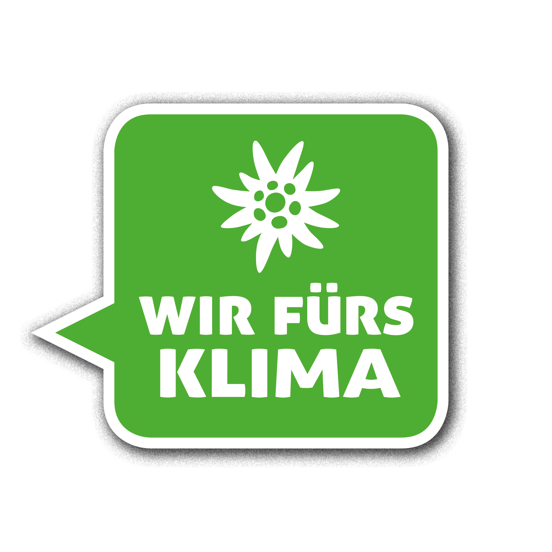 DAV Erlangen | Naturschutz | Klimaschutz | Logo | Wir fürs Klima | Grafik: DAV