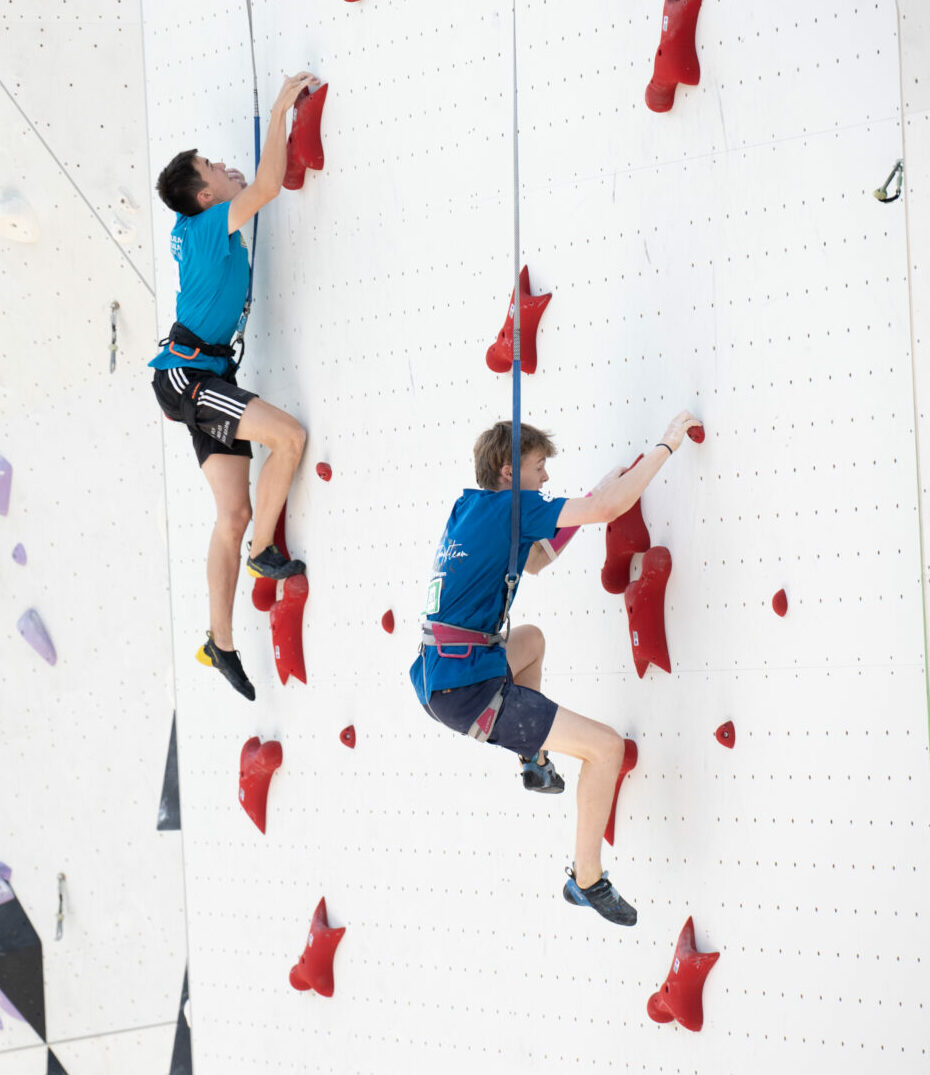 DAV Erlangen | Wettkampfklettern | Justus Jäger | Speedcup Erlangen 2023 | Foto: S. Riedl DAV Erlangen | Wettkampfklettern | Justus Jäger | Speedcup Erlangen 2023 | Foto: S. Riedl