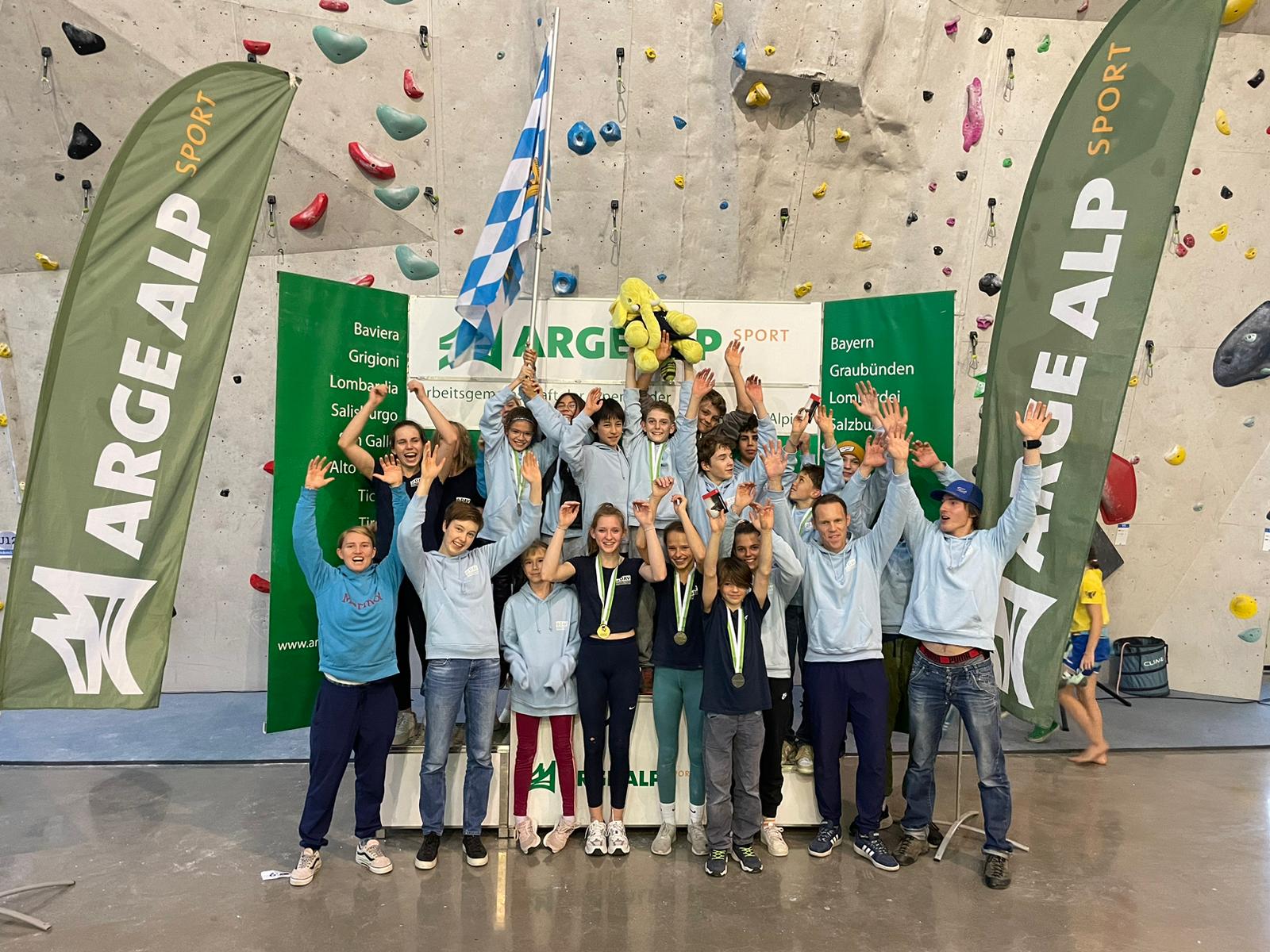 DAV Erlangen | Wettkampfklettern | Arge Alp Cup 2023 | Foto: privat