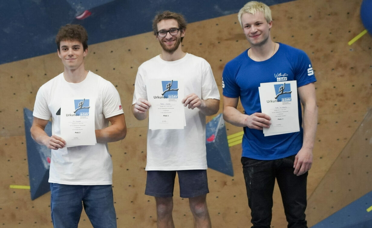 DAV Erlangen | Wettkampfklettern | Moritz Perwitzschki | Süddeutsche Meisterschaft Bouldern Erwachsene 2024 Waiblingen | Foto: sam.ms_photography
