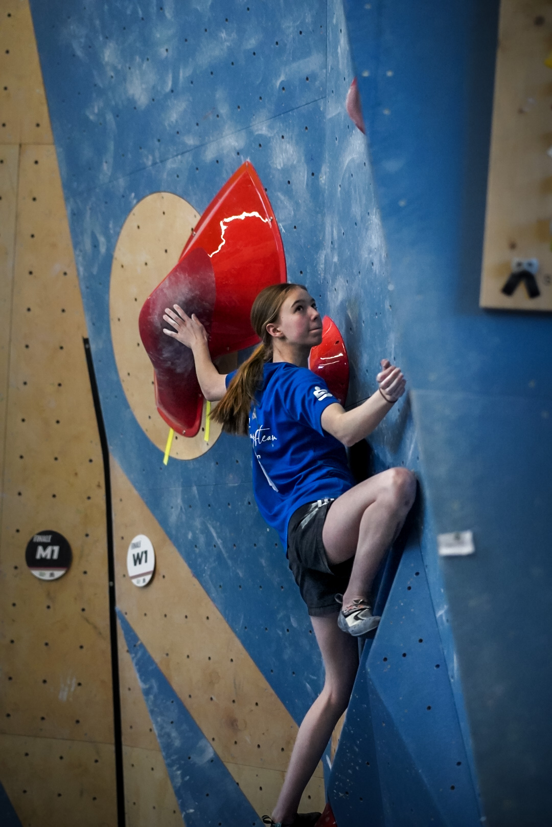 DAV Erlangen | Wettkampfklettern | Katharina Plewa | Süddeutsche Meisterschaft Bouldern Erwachsene 2024 Waiblingen | Foto: S. Sichert DAV Erlangen | Wettkampfklettern | Katharina Plewa | Süddeutsche Meisterschaft Bouldern Erwachsene 2024 Waiblingen | Foto: S. Sichert