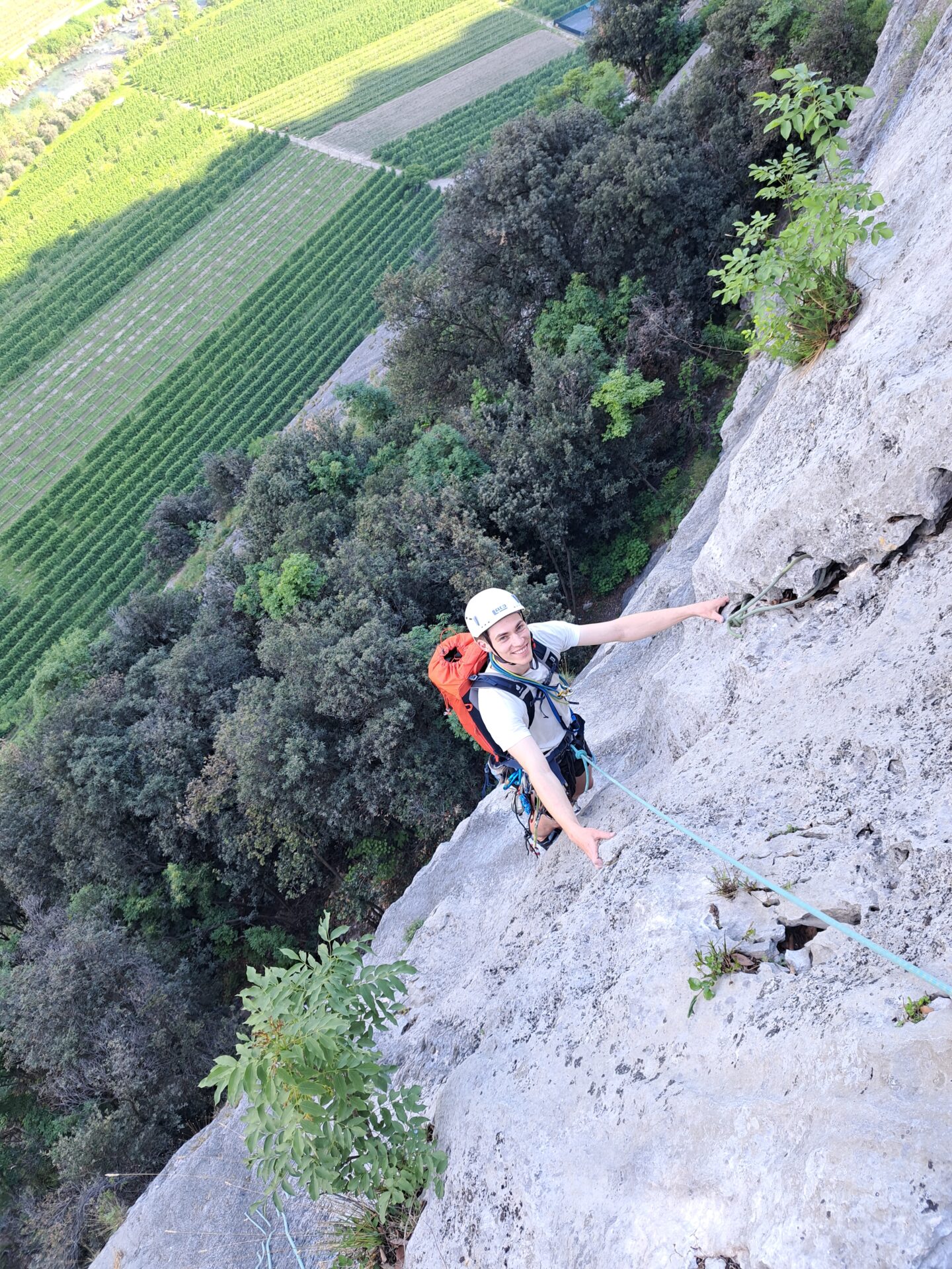 Klettern ist sein absoluter Lieblingssport: Jugendleiter Jonas Lippl vom DAV Erlangen. Foto: T. Goller