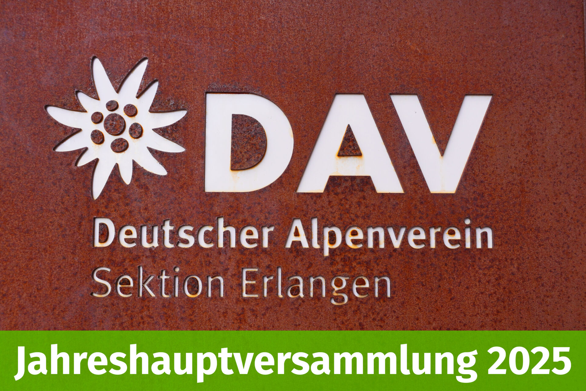 Die Jahreshauptversammlung 2025 des DAV Erlangen findet am 20. Oktober 2025 statt. Foto: A. Centmayer