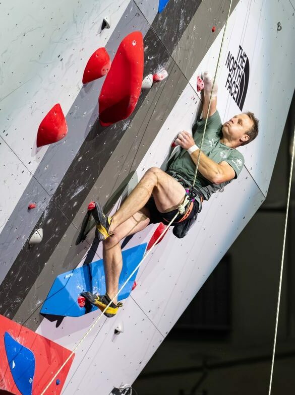 Gold für Kevin Bartke bei der Para-WM in Seoul 2025! Foto: ifsclimbing