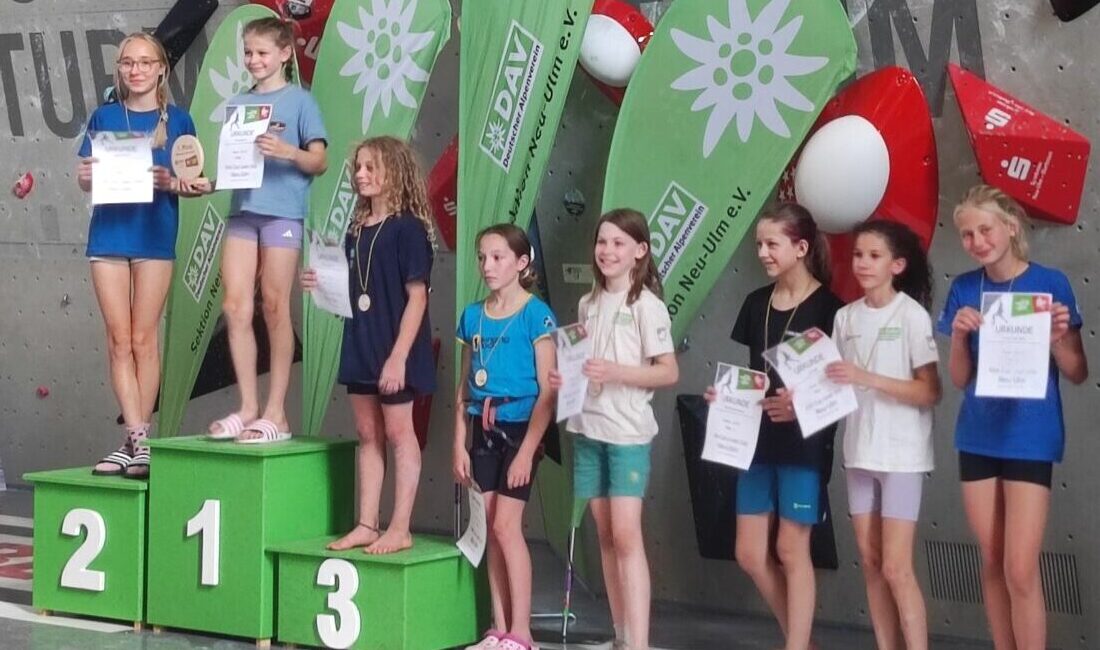 Isabella Bittorf holte sich beim Kids Cup Lead den 2. Platz in der U13! Foto: Milena Krämer