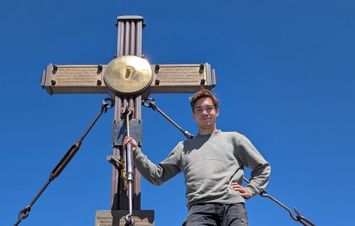 Maxi unterstützt den DAV Erlangen bis Mitte 2027 als BFDler. Foto: privat